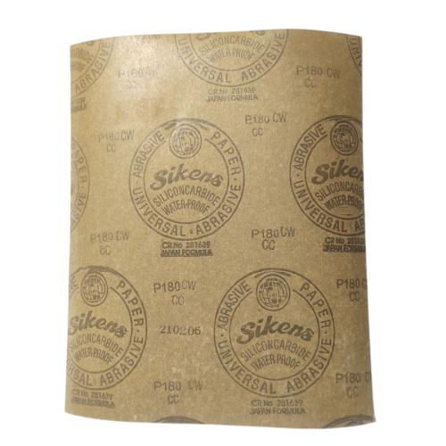 GRIT 180 / SIKENS Amplas Kertas Lembaran Halus Kasar Lembar