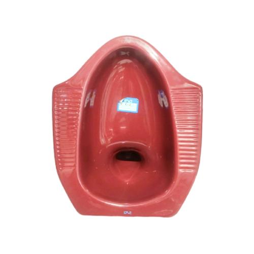 50 CM x 42 CM x 23 CM / INA Kloset Jongkok Toilet Maroon Keramik