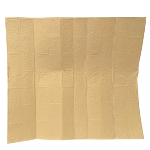 3 MM x 70 CM x 70 CM / COBZ W76L Wallpaper Foam Sticker Bata Abu Abu Lembar