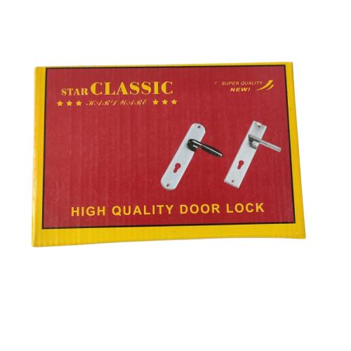 STAR CLASSIC S006 SN / CP Handle Door Lock Tarikan Handle Kunci Pintu Kecil Set