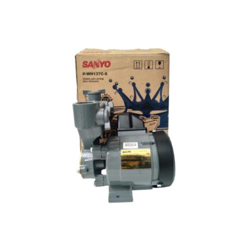 SANYO PWH137C-S Pompa Air Sumur Dangkal Semi Jet Pump Non Otomatis Set