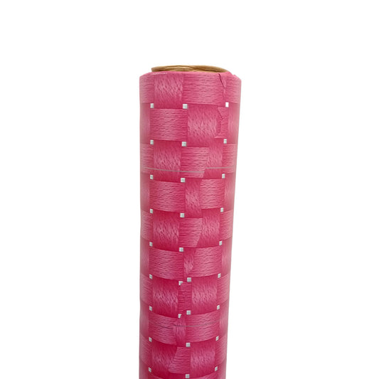 120 CM x 15 M / NANYA CKY1 001 Karpet Perlak Lantai Meja Vinyl PVC Pink Roll