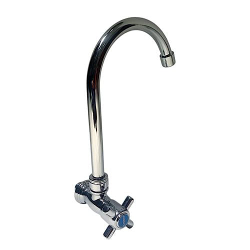 1/2 IN / ONDA V 639 CA Kran Angsa Sink Bak Cuci Piring Tembok Stainless