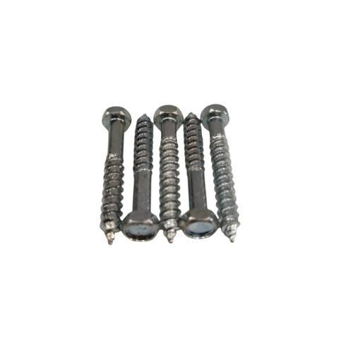 3/16 IN x 1 1/2 IN / TM Deskrup Hex Lag Desc Screw Galvanis Putih Biji