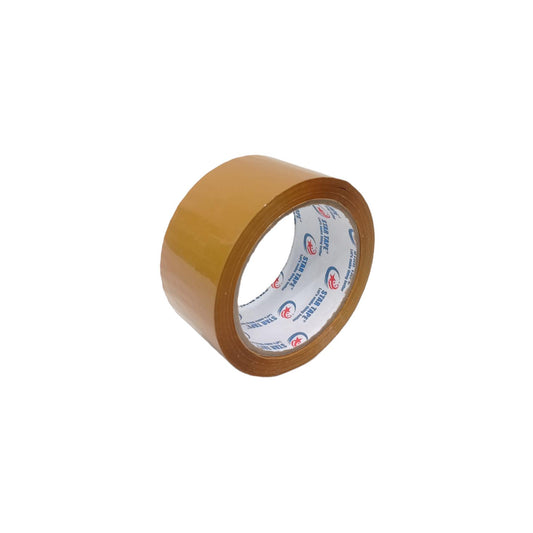 48 MM/ STAR TAPE Isolasi Selotip Lakban Stationary Tape Coklat