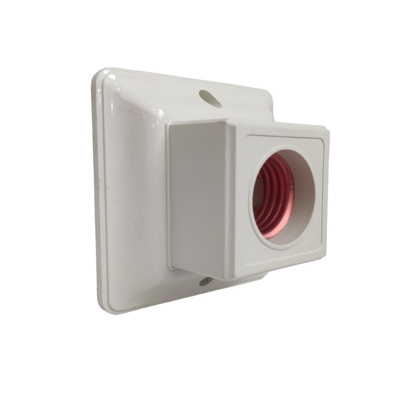 KAWACHI KW04 Fitting Tempat Lampu Plafon Atap Tempel Kotak Besar Putih