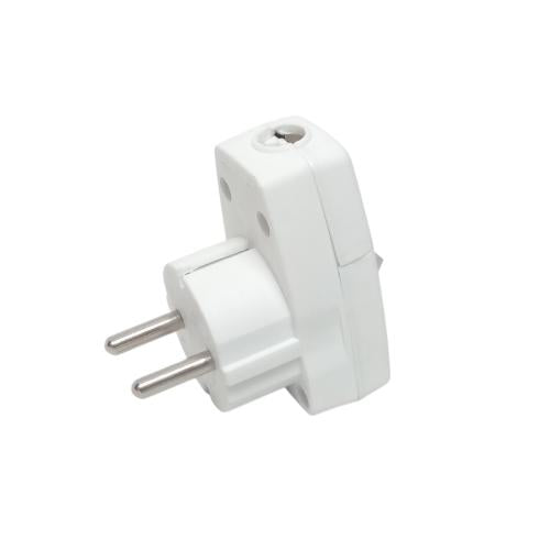 LOYAL Steker Jek Colokan Kabel Cowok Male Kotak Putih + Switch