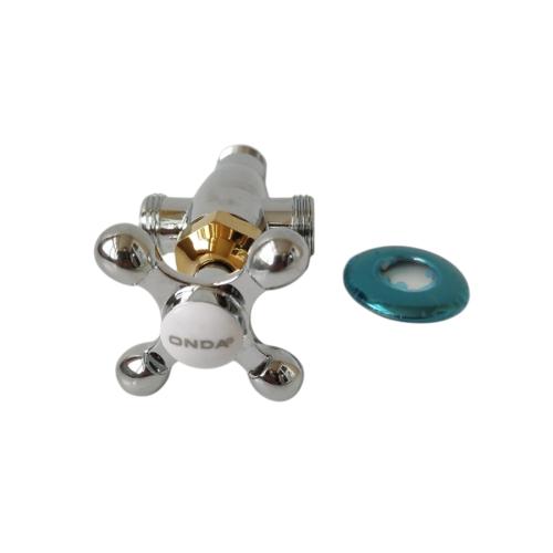 1/2 INCH / ONDA DF GWC Stop Kran Air Cabang Tee Shower Kloset Stainless