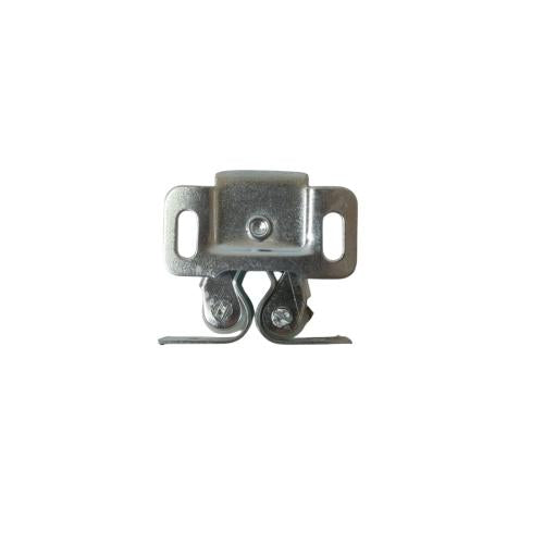 TM Klip Klok Kunci Pengait Jepit Lemari Laci Double Roler Catch Putih