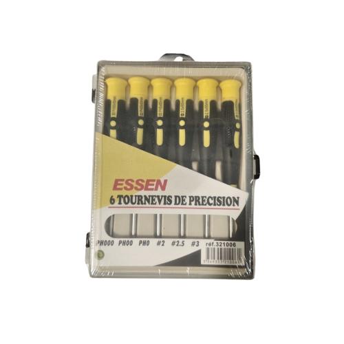 ESSEN Obeng Reparasi Jam HP Komputer Kacamata 6 Pcs Set