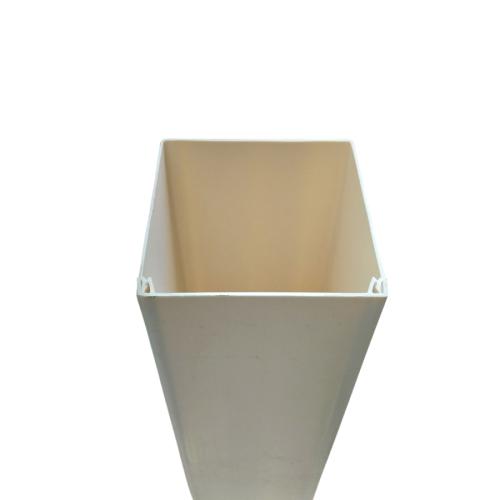 100 MM x 100 MM x 1700 MM / NISO Kabel Dak Ducting Trunking Protector Putih Batang