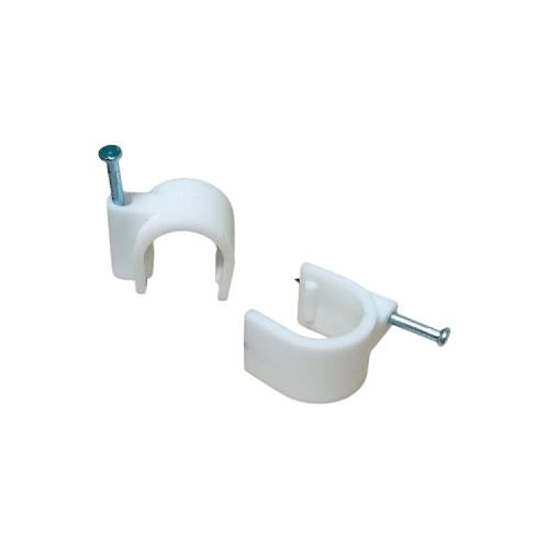 17 MM / HOK Klem Kabel Penjepit Penyangga Paku Beton Bungkus