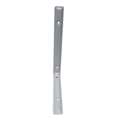 155 MM x 220 MM / TM Siku Rak L Shelf Brackets Penyangga Putih Tebal