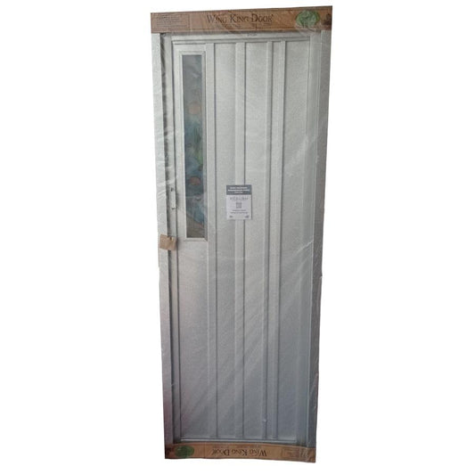 5 CM x 67 CM x 185 CM / WING KING DOOR STYLISH Pintu Kamar Mandi Galvalum Kanan Set