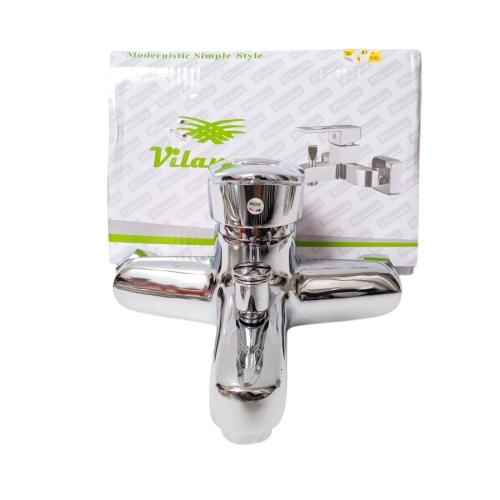1/2 IN/ VILANOVA Keran Shower Panas Dingin Stainless+Selang+Shower Set