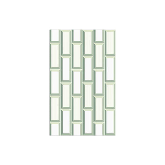 25 CM x 40 CM / UNO ZURICH Keramik Dinding Kamar Mandi Glossy Green Dus