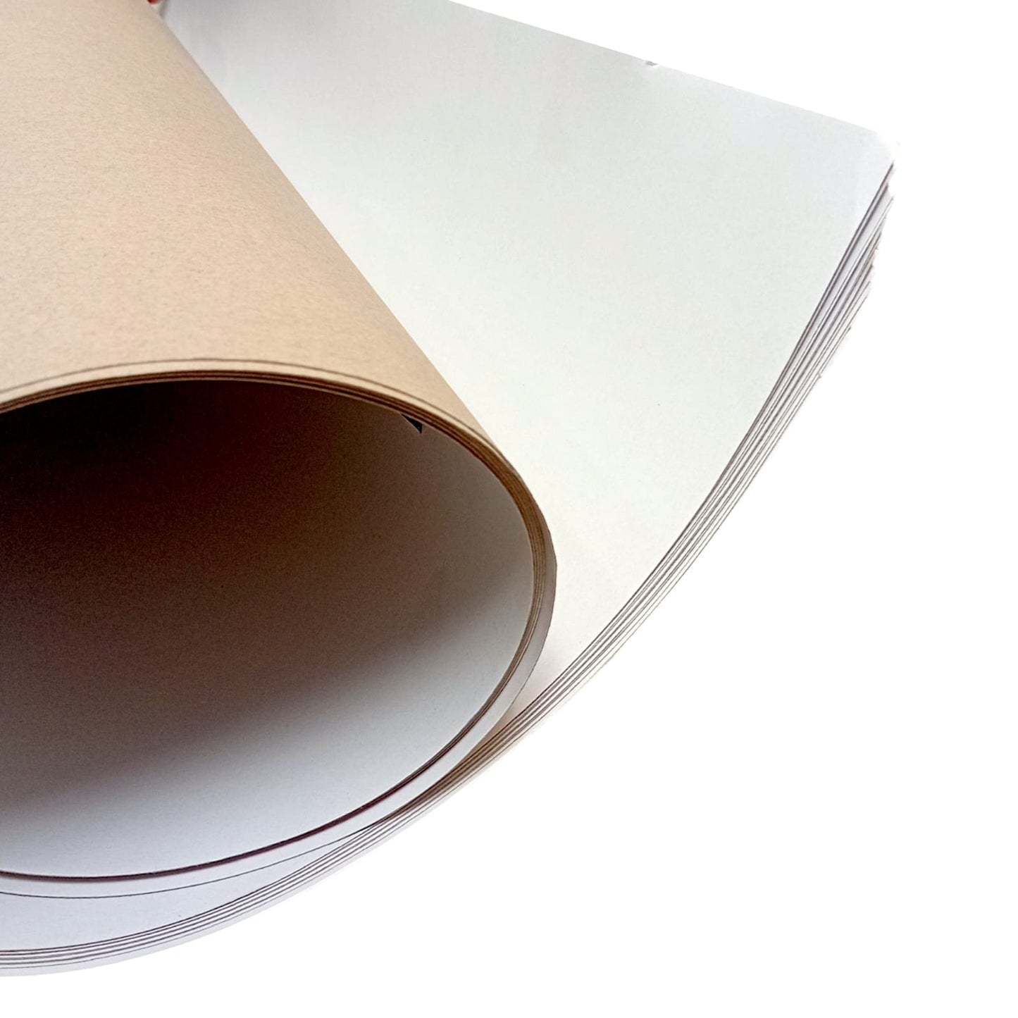 109 CM x 79 CM / TM Kertas Karton Duplex Duplek Putih Lembar