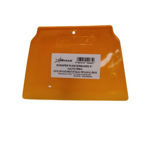 9 INCH / PRIMA Sekrap Daun Kape Scrapper Cat Perata Acian Plastik PVC