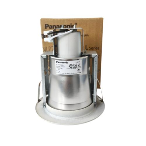 3 IN / PANASONIC Kap Lampu Rumah Lampu Downlight Frame Reflektor Putih