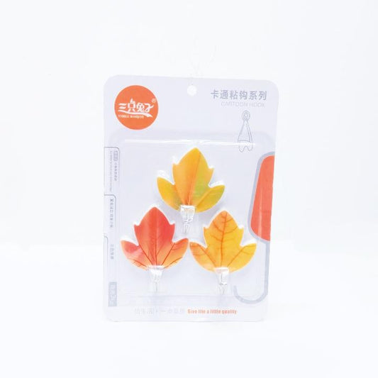 THREE RABBITS Kapstok Cantel Gantungan Baju Dinding Mini Stainless Set