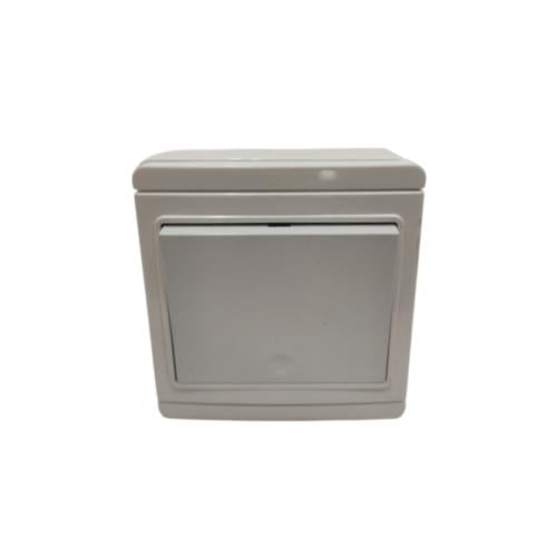 STARINDO Saklar Tunggal Single Engkel 1 Gang Tempel OB Outbow Putih