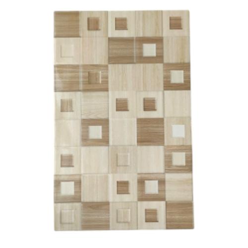 25 CM x 40 CM / UNO GRACEWOOD Keramik Dinding Kamar Mandi Glossy Beige Dus