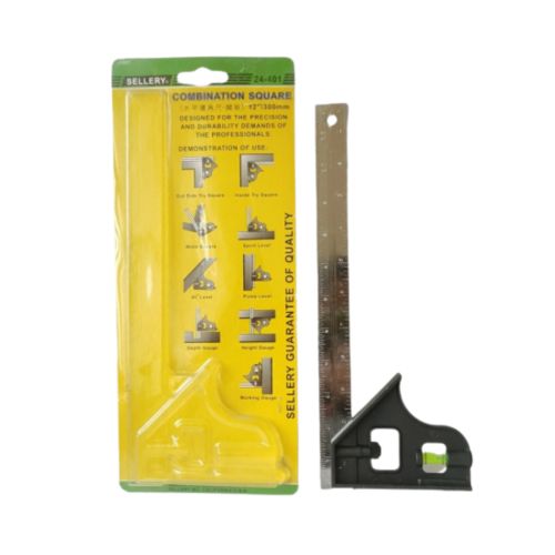 30 CM / SELLERY Siku Tukang Pasekon Penggaris Alat Ukur Plus Waterpass