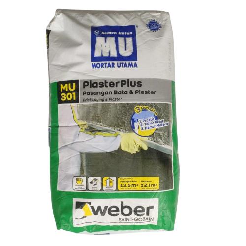 40 KG / MU 301 Semen Instant Pasangan Bata & Plester Sak