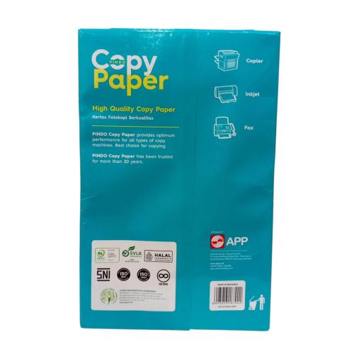 SIZE F4 / TM Kertas HVS Multipurpose Polos Putih Rim