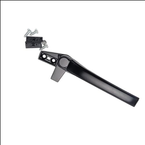 DEXON Rambuncis Handle Slot Grendel Kunci Jendela Kanan Stainless Hitam