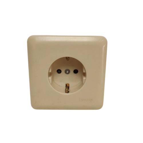 1 LUBANG / BROCO Stop Kontak Tanam IB Inbow + Pengaman Cream