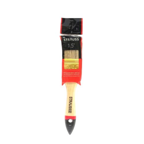 1 1/2 IN / STRAUSS Kuas Cat Kayu Besi Air Acyrlic Paint Brush