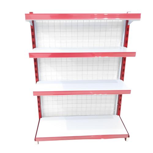 SB 35 CM x L 90 CM x 120 CM / TM DS Rak Minimarket Gondola Single Starting Merah Putih Set
