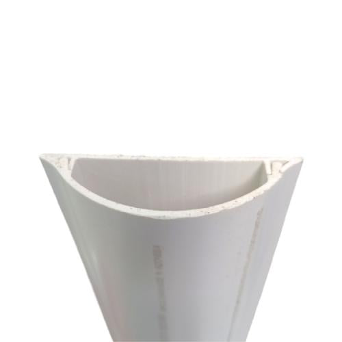 20 MM x 70 MM x 1000 MM / NISO Kabel Dak Ducting Trunking Protector Putih Batang