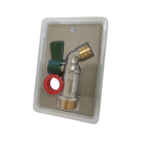 1/2 INCH / BRACHIO Kran Air Tembok Taman Bola Ball Valve Stainless