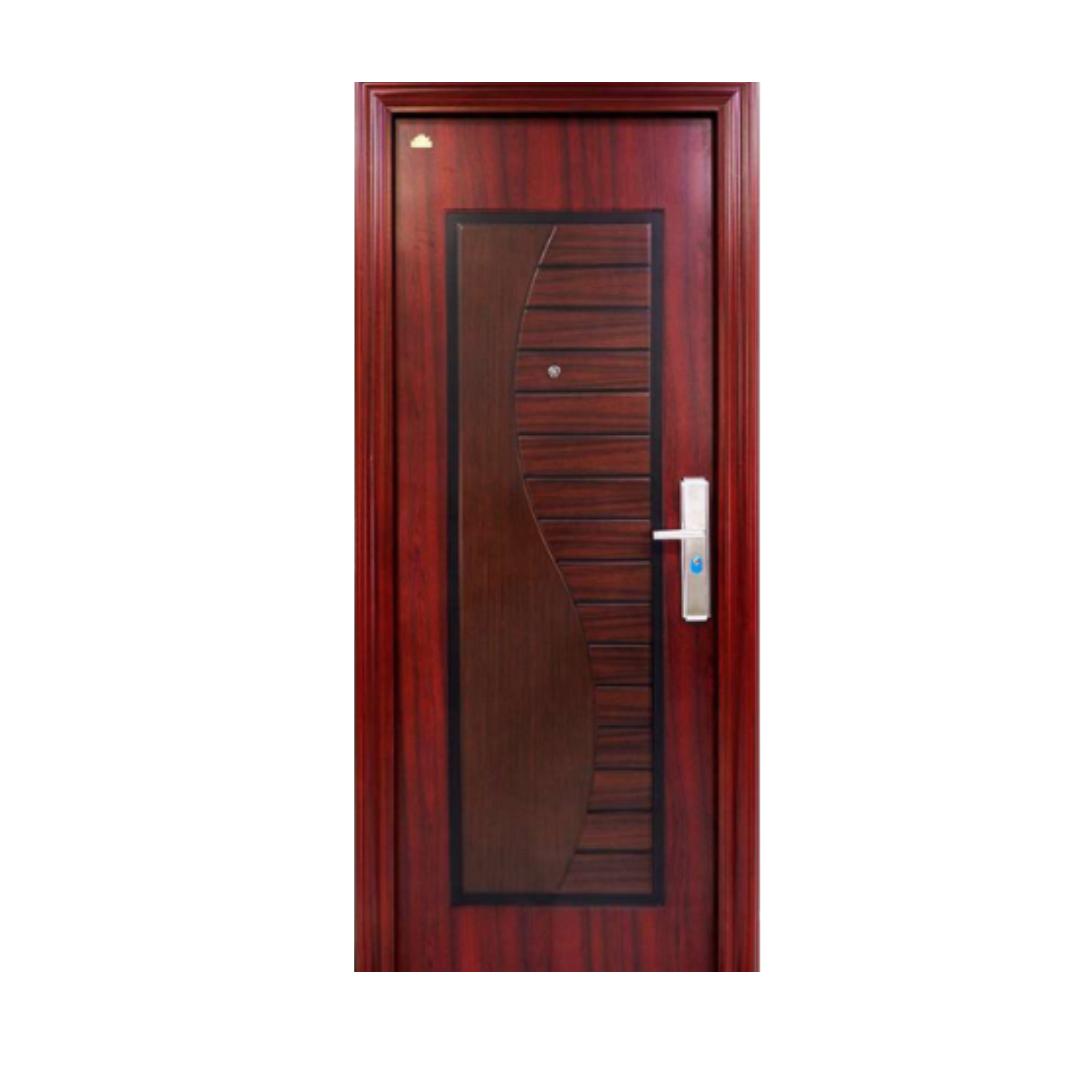 5 CM x 90 CM x 210 CM / FORTRESS FORT 90.14 SINGLE DOOR Pintu Baja Coklat Set