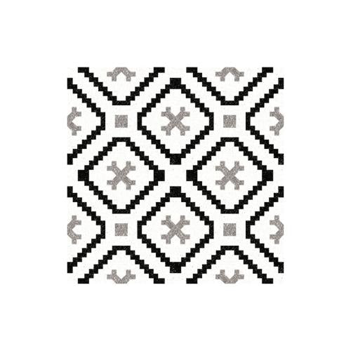 40 CM x 40 CM / PLATINUM BRIGHTON Keramik Lantai Teras Garasi Matte Black Decor Dus