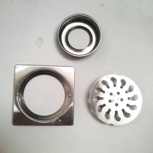4 IN / EIFFEL Saringan Got Leher Pendek Floor Drain Stainless