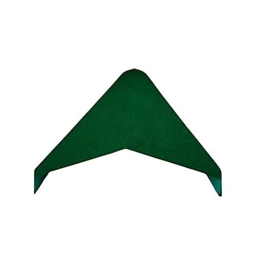 0.3 MM x 3 M / TM Nok Kerpus Tutup Atap Galvalum Pasir Hijau Lembar