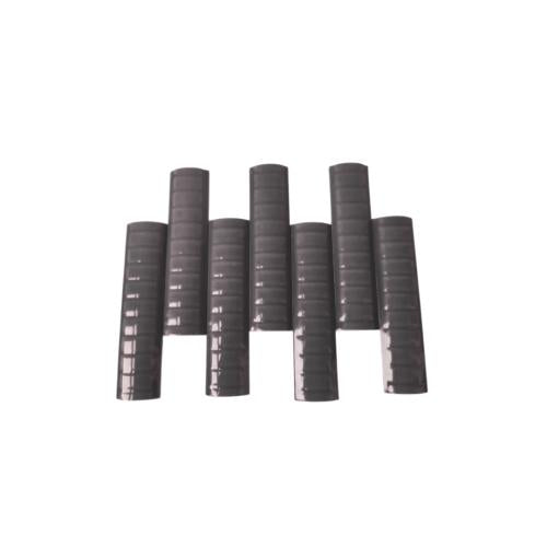 10 CM / TM Kuku Macan Bon Bon Lis Keramik Garis Black Lembar