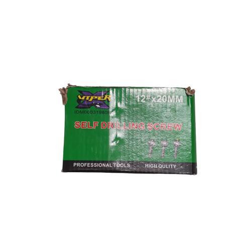 #12 x 20 MM / VIPER Roofing Baut Sekrup Atap Baja Ringan Kuning Dus