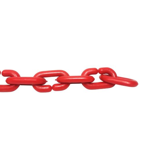 5/16 IN / NM Rantai Plastik PVC Talang Motor Anjing 9 MM Merah Meter