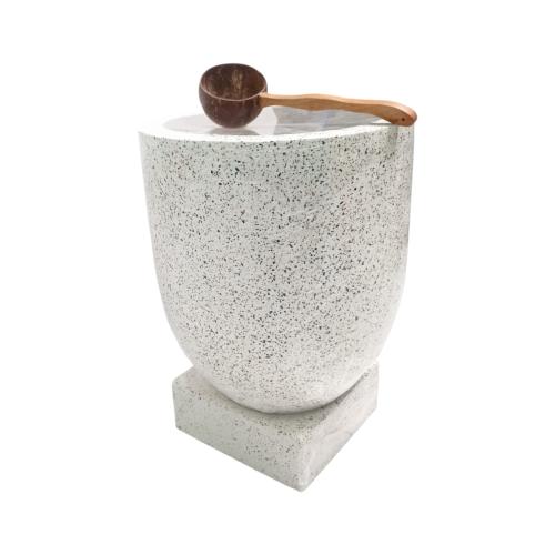 45 CM x 45 CM x 60 CM / BT MINI CAPSUL Bak Mandi Teraso Jenis Teraso Asli 90 L