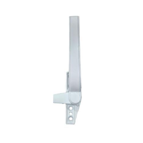 DEKSON Rambuncis Handle Slot Grendel Kunci Jendela Kiri Stainless Putih
