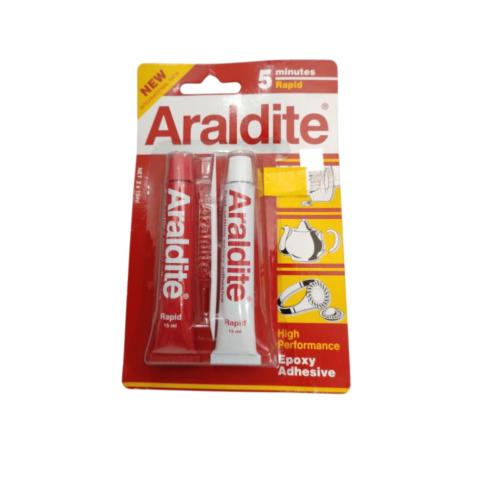 30 ML / ARALDITE EPOXY ADHESIVE 5 MINUTES RAPID Lem Besi Set