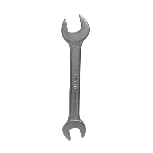 14 MM x 15 MM / TM Kunci Pas 2 Sisi Bolak Balik Open End Wrench