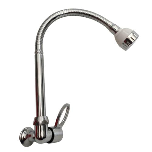 1/2 IN / WANLY Kran Angsa Fleksibel Sink BCP Tembok Stainless