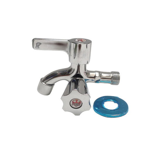 1/2 IN /COBZCBADA02 Kran Air Cabang Double Shower Mesin Cuci Stainless