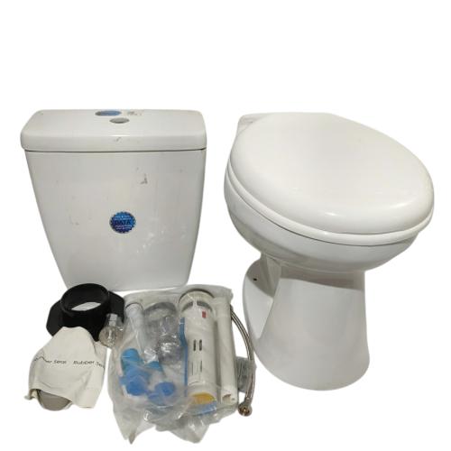 65 CM x 37 CM x 70 CM / DATA Monoblok Kloset Duduk Tangki Putih Set