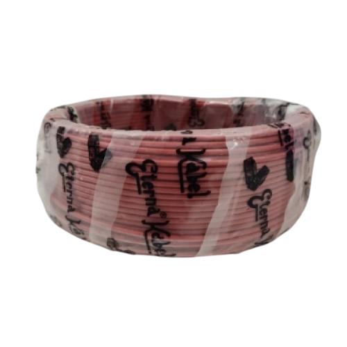 1 INTI x 1.5 MM x 50 M / ETERNA NYA Tunggal Kabel Tembaga SNI Merah Roll